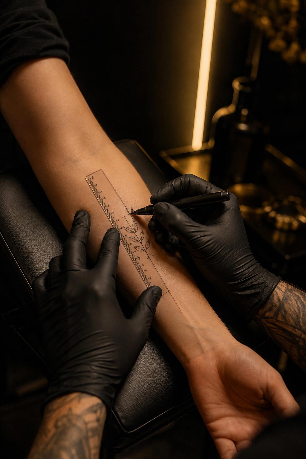 Kleine Tattoo Vorlage für einen Walk-in Termin in München