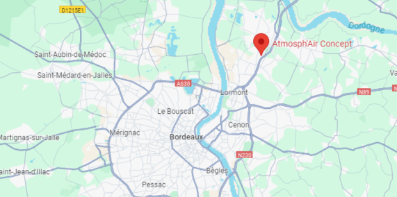 Le Showroom de Concept & Co et de ses filiales près de Bordeaux en Gironde