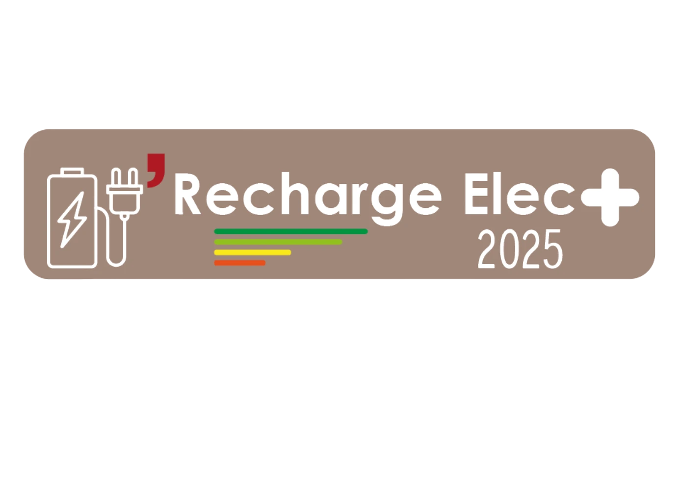 logo rge Recharge Elec+ 2025