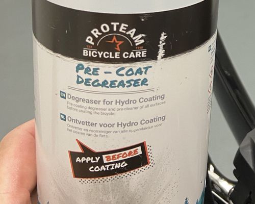 Pre coating decreaser
