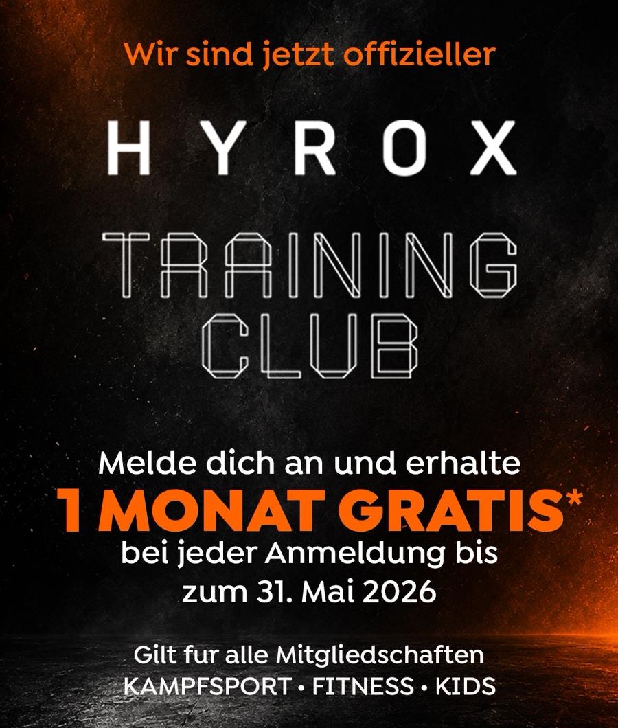 Kampfsportbereich mit Kampfsportring