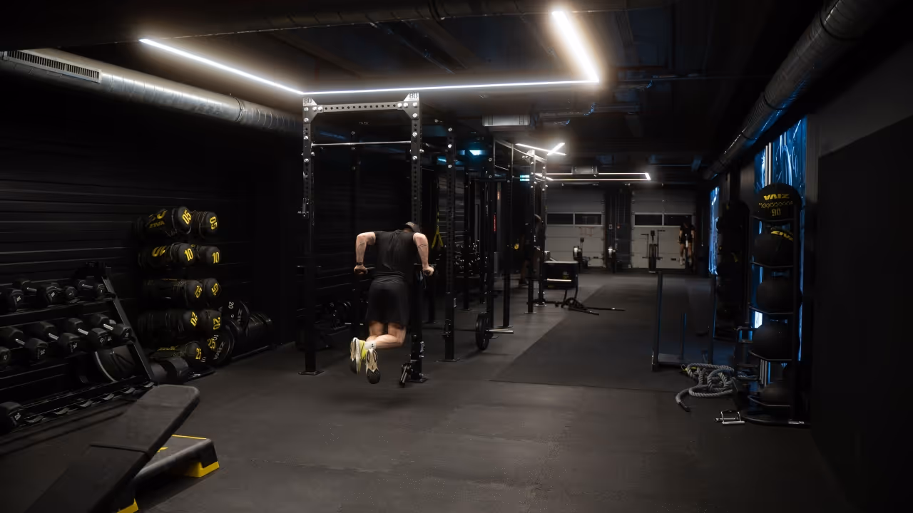 HYROX Area im CONTACT Gym