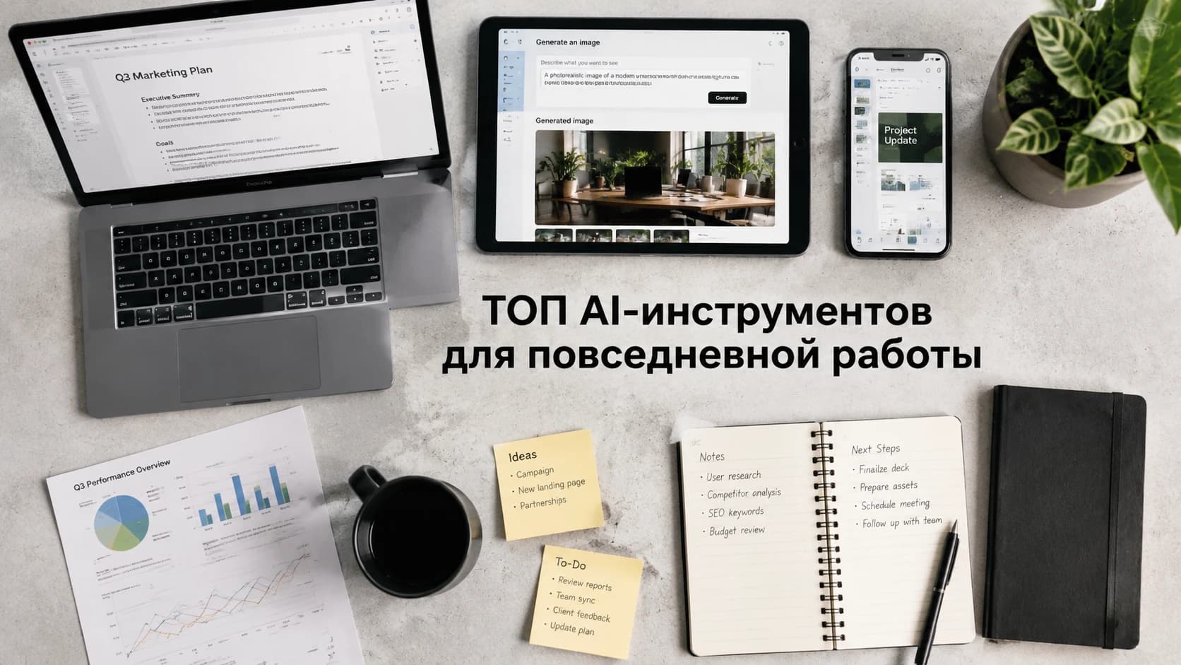 ТОП AI-инструментов для работы: лучшие нейросети 2026 года