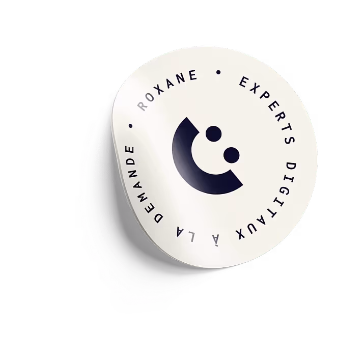 Sticker Smiley Roxane