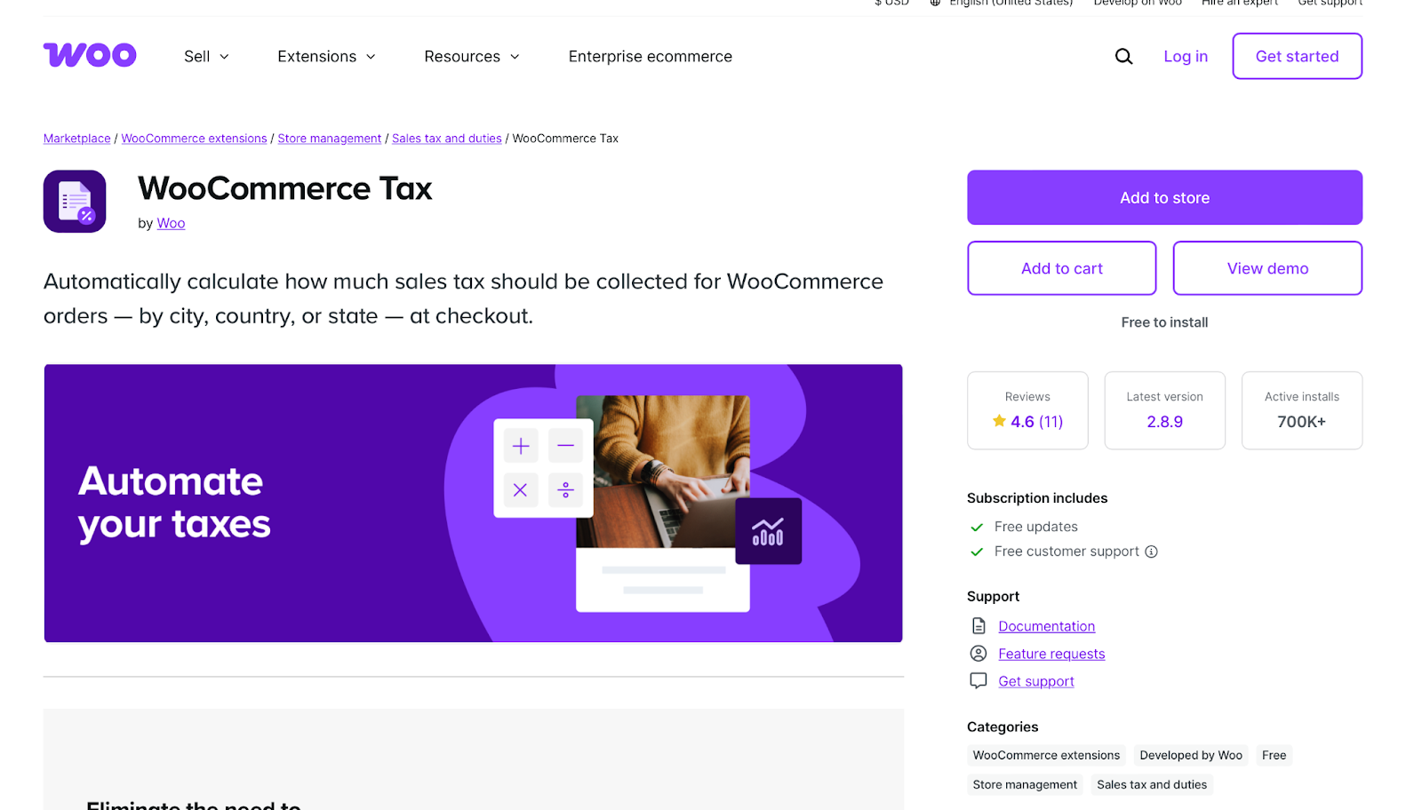 woocommerce tax