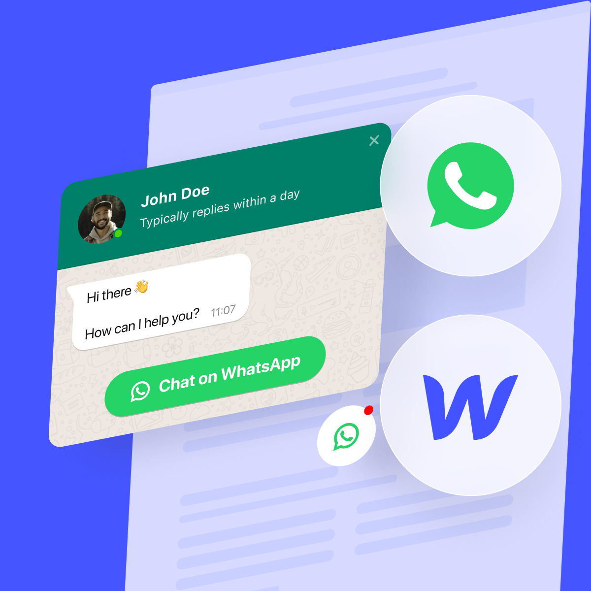 Webflow WhatsApp Chat