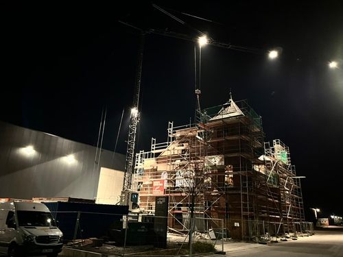 Komplettumbau und Sanierung eines denkmalgeschützten Gebäudes