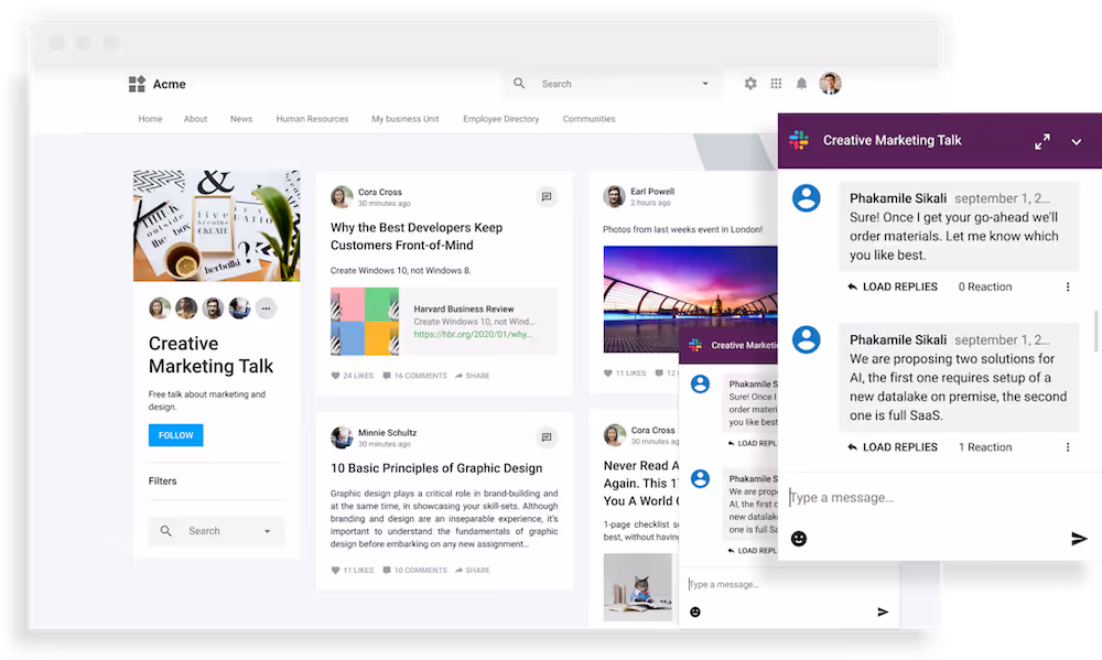Slack Integration inside a Community - LumApps Slack Integration inside a Community - LumApps