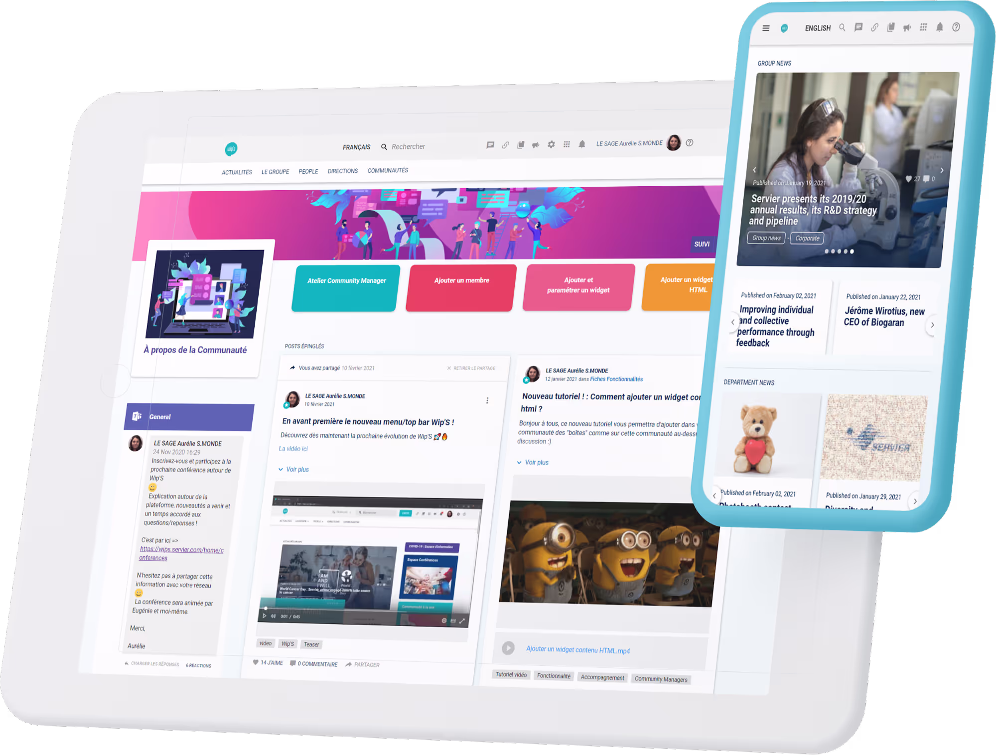 20+ Intranet Design Examples for the Healthcare Industry