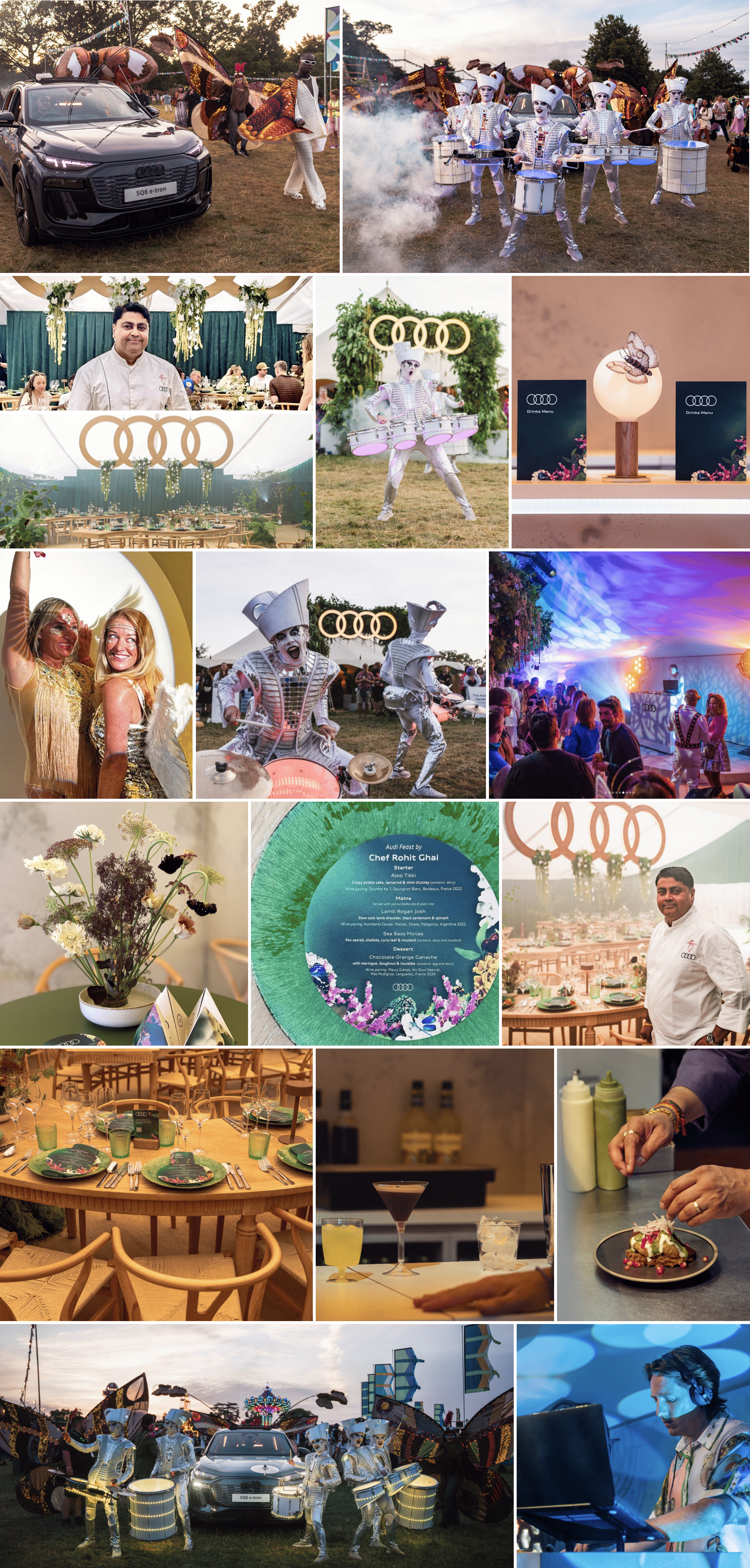 Selection of images from case study 