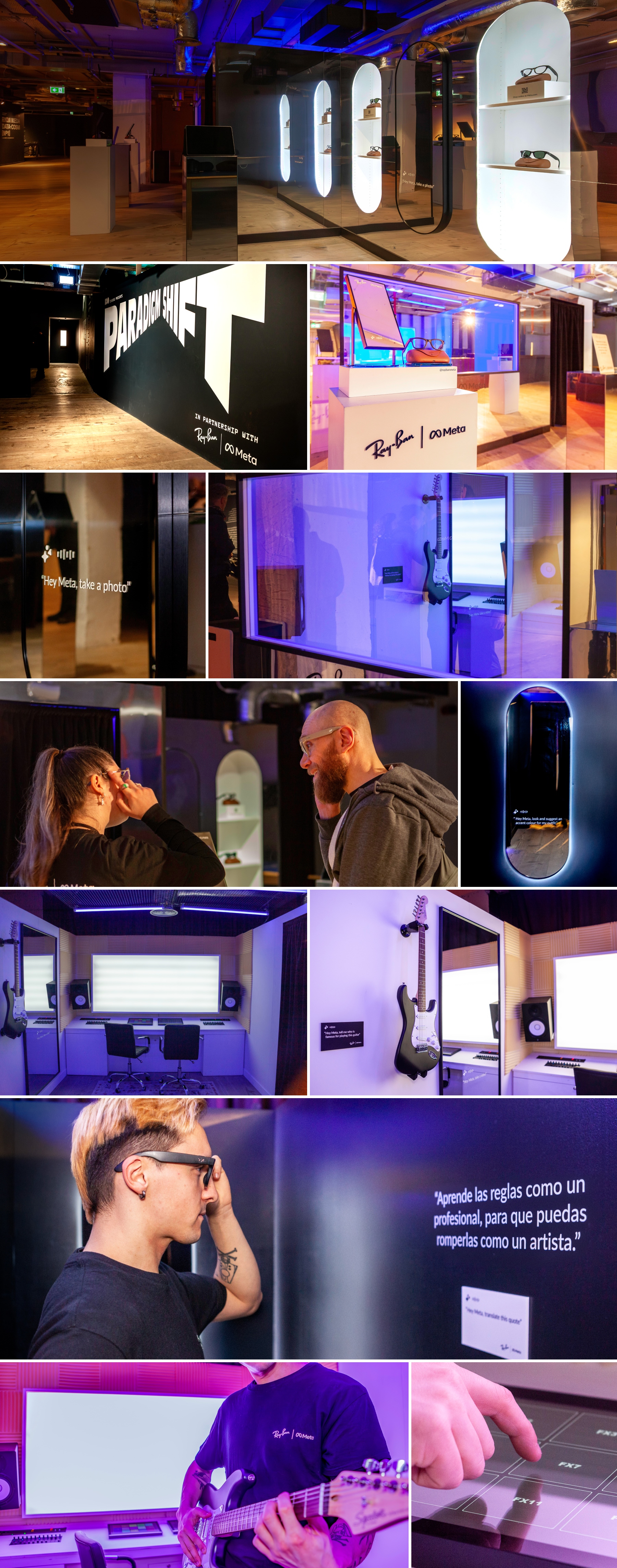 Selection of images from case study 