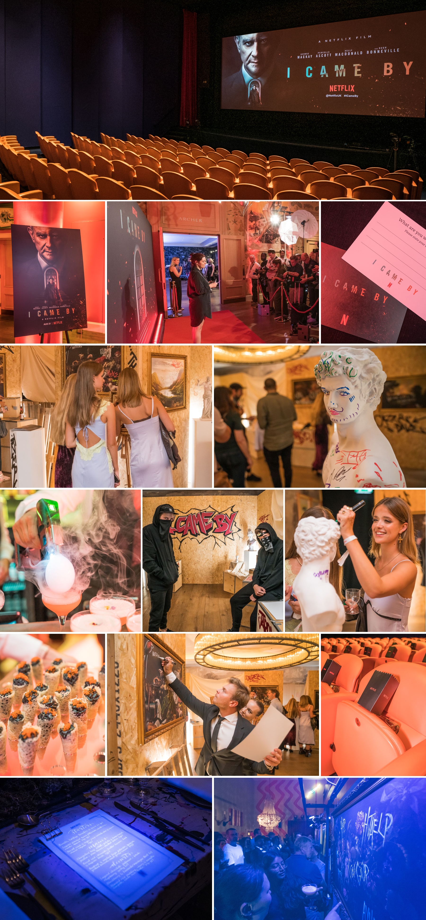 Selection of images from case study 