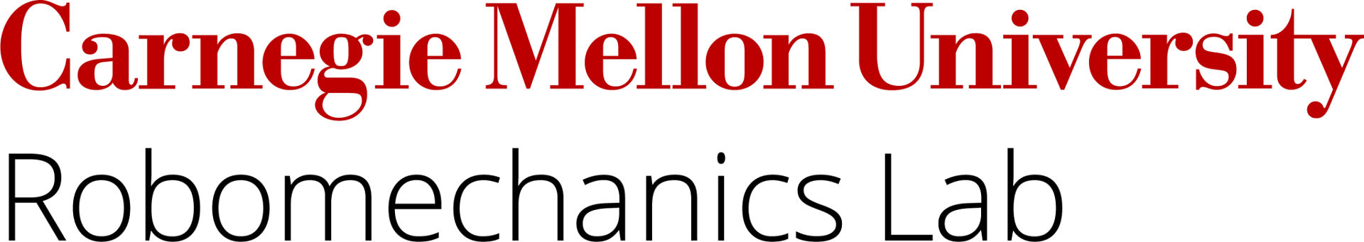 CMU Robomechanics Lab