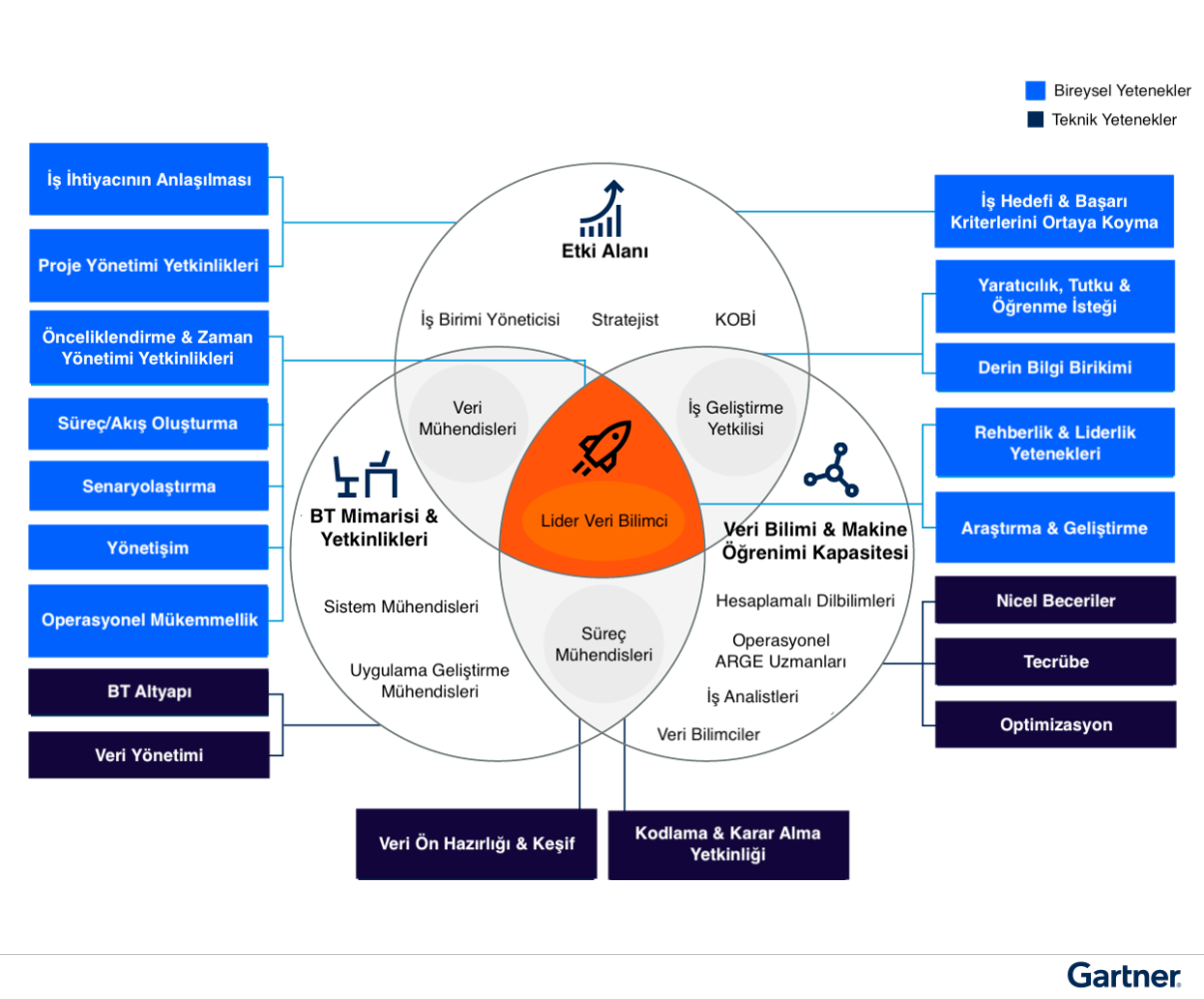 Gartner MLOps Yetenek ve Rol Havuzu