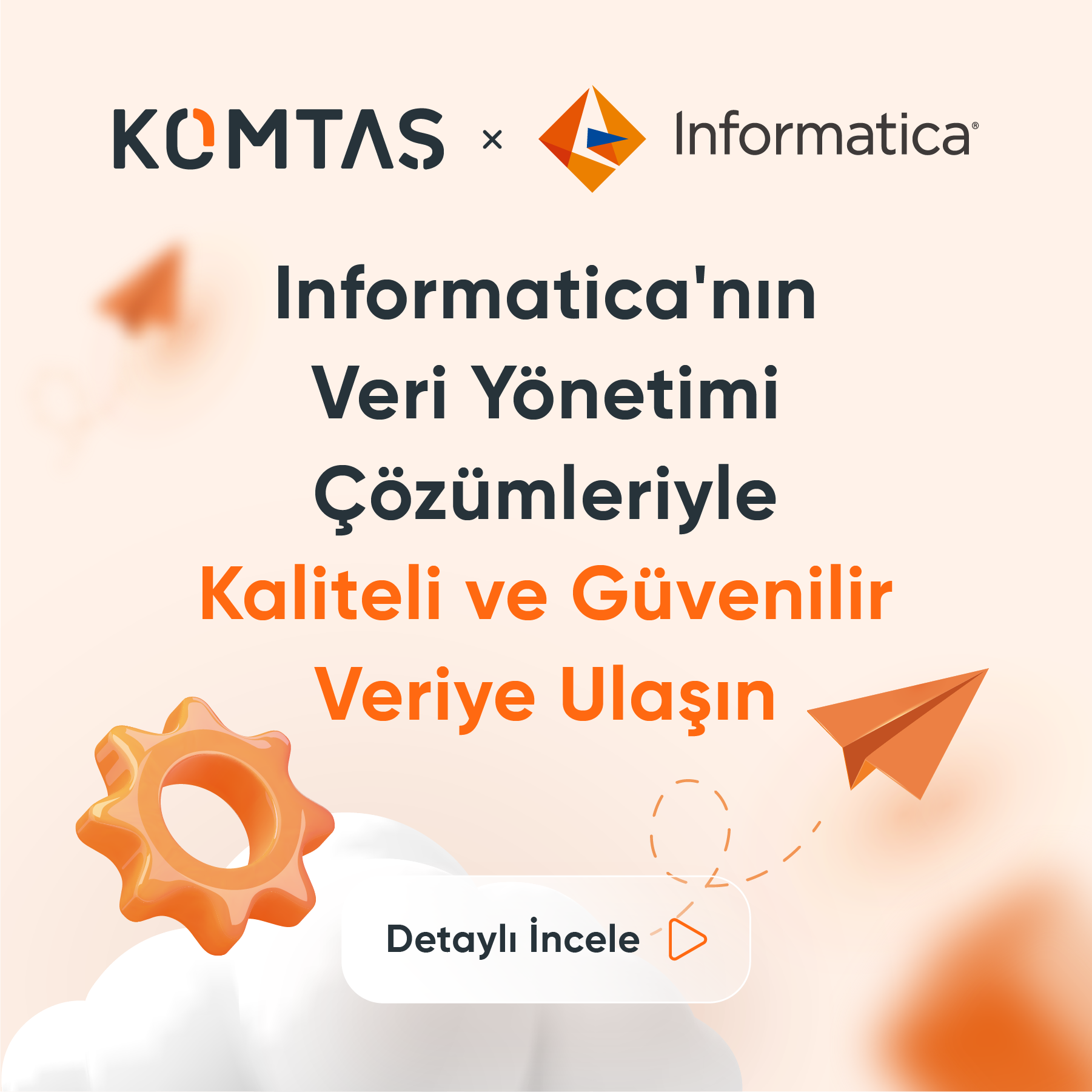 Komtaş veri eşleştirme çözümleri mesajı