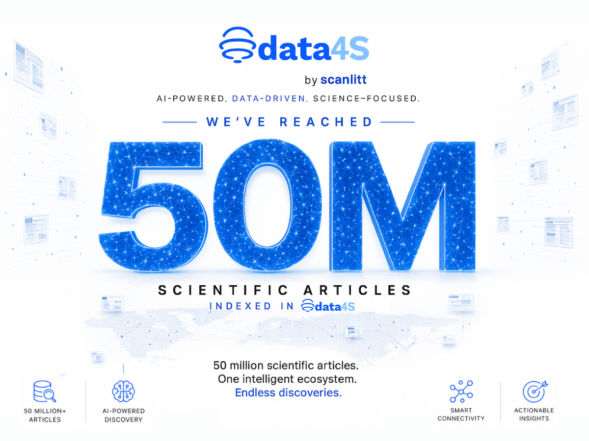 DATA4S franchit le cap des 50 millions d’articles scientifiques indexés