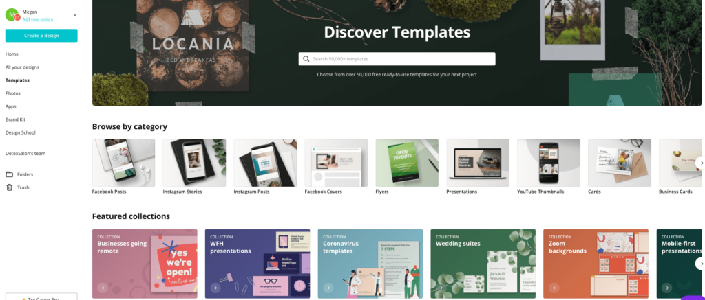 canva free templates