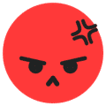 Angry TikTok Emoji