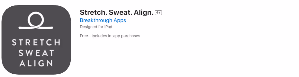 stretch sweat allign - Stretching Apps