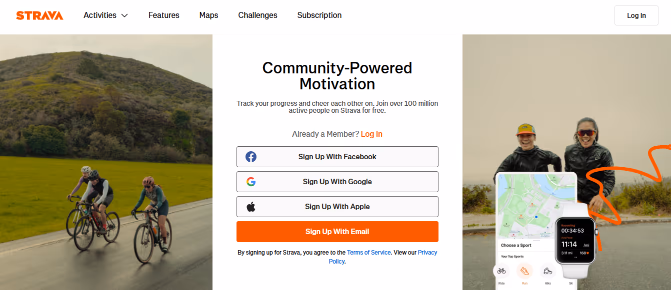 strava - Corporate Mobility Services