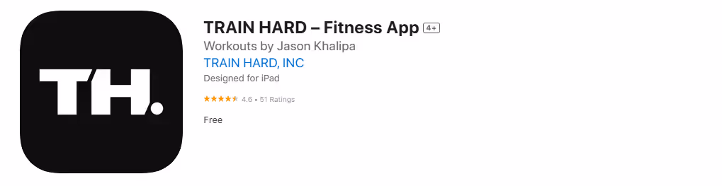 train hard - Best CrossFit Apps
