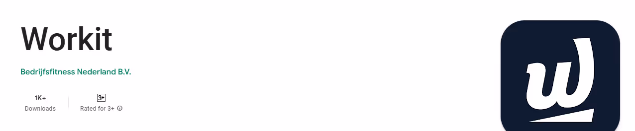 work it - Workout Planning App