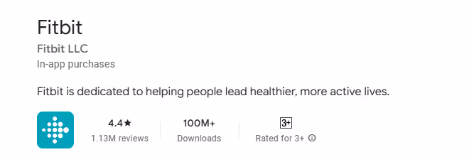 fitbit - Workout Planning App