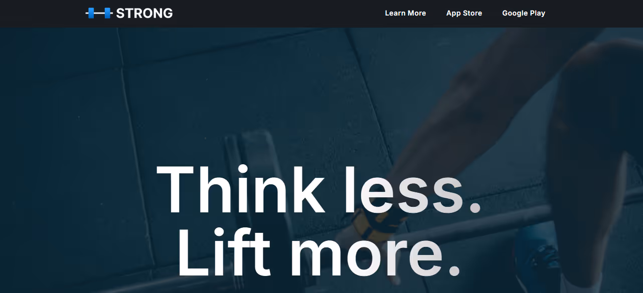 strong - Workout Planning App