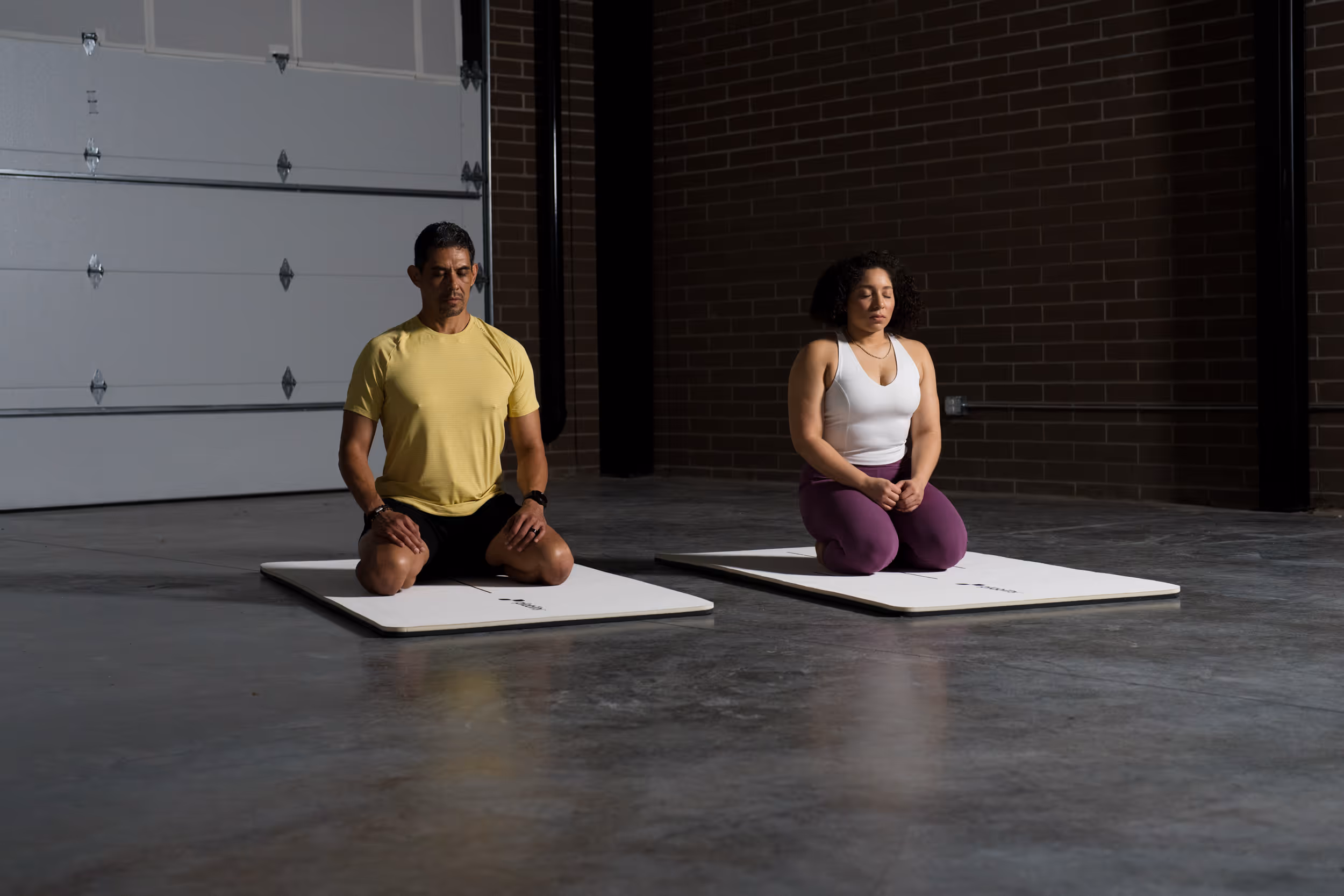 person in yoga position - Stretching Before Work