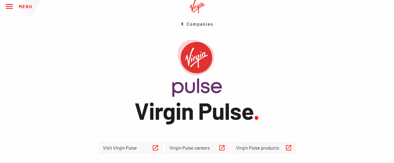 virgin- Employee Wellness Software