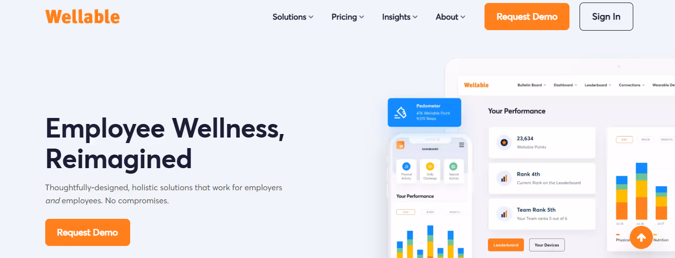 wellable - Employee Wellness Software