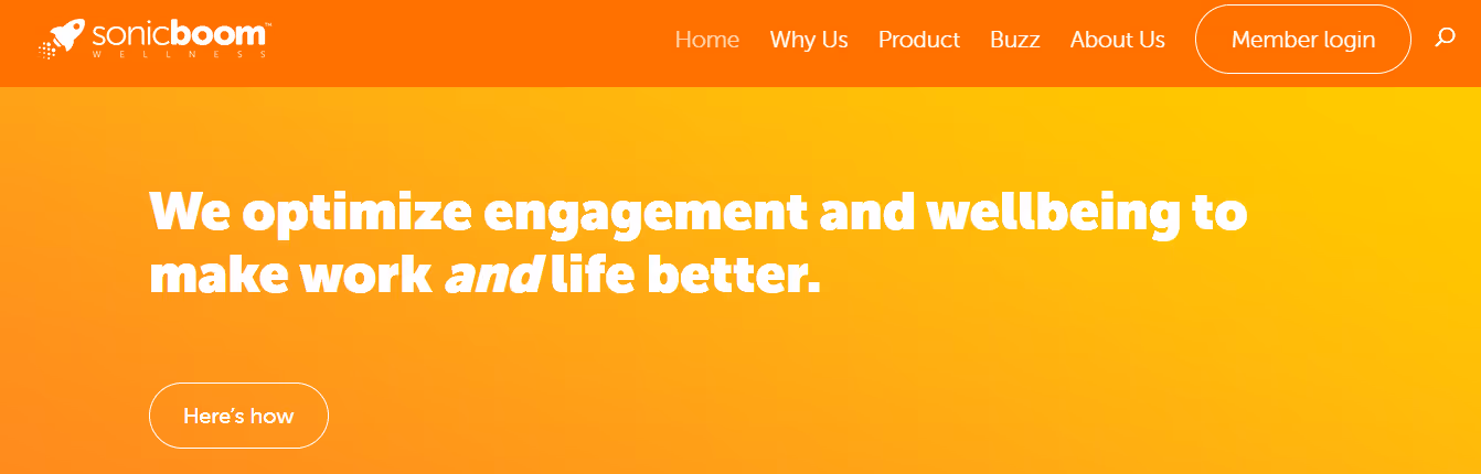 sonic boom - Corporate Wellness Companies