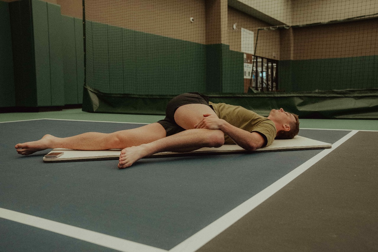 Person Stretching - Stiff Feet in the Morning