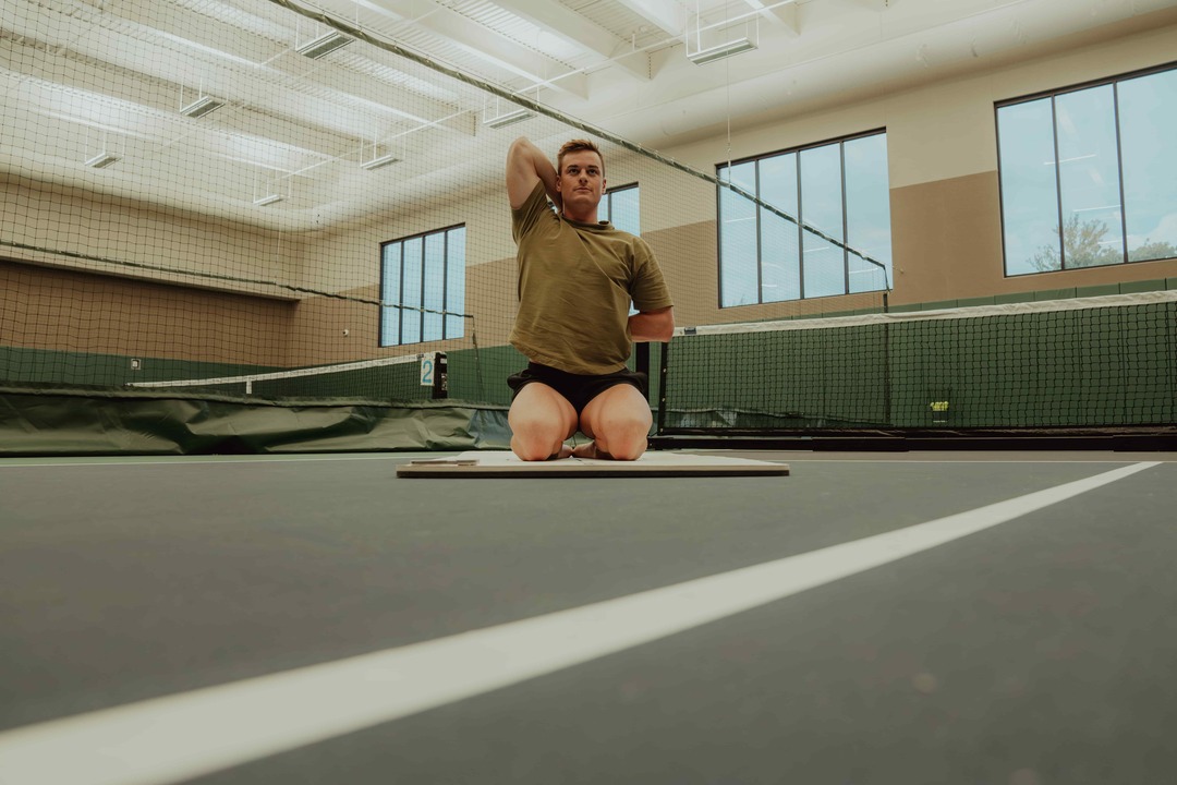 Man Working Out - Thoracic Mobility Exercises