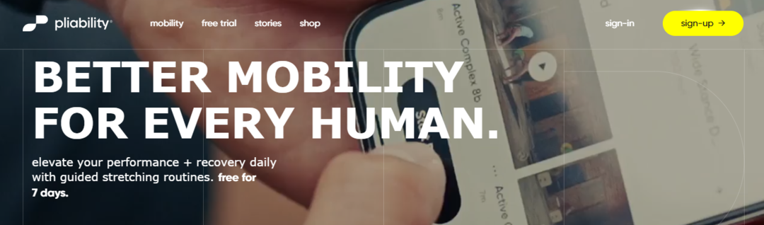 Improve Your Flexibility with Our Mobility App Today | Get 7 Days for Free on Any Platform