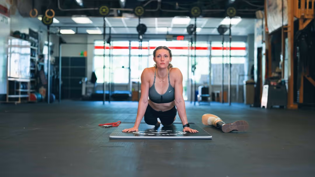 Woman in Gym - Thoracic Mobility Exercises