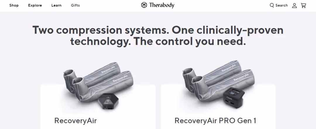 Therabody RecoveryAir System