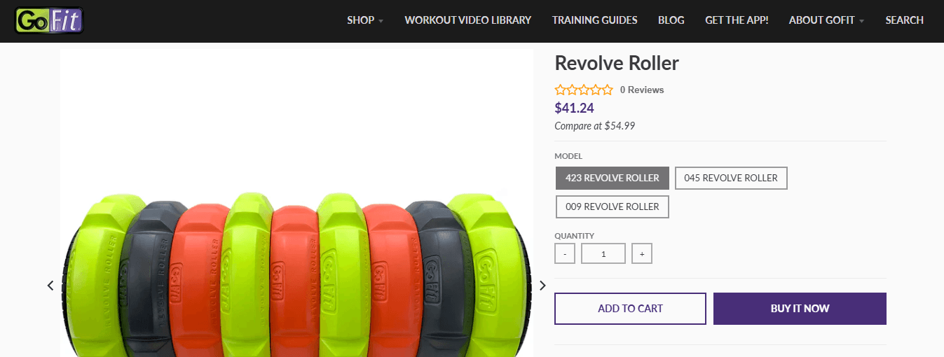 GoFit Revolve Roller