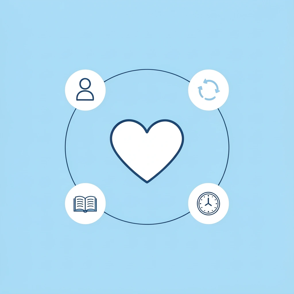 Central hub showing Pliability's three interconnected features: expert-led mobility routines, personalized body scanning, and daily updates