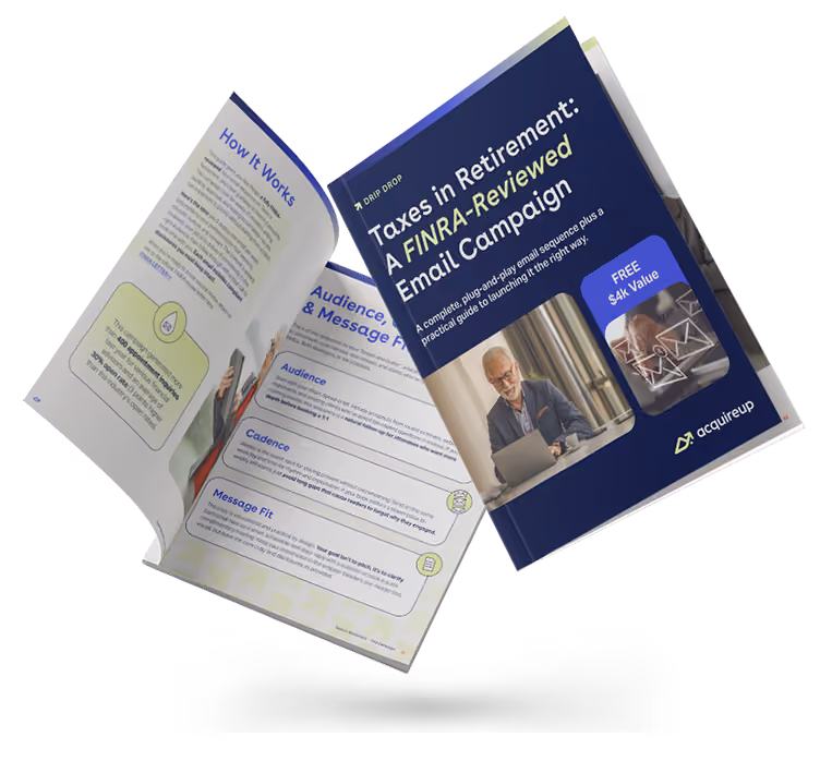Taxes in Retirement: A FINRA-Reviewed Email Campaign