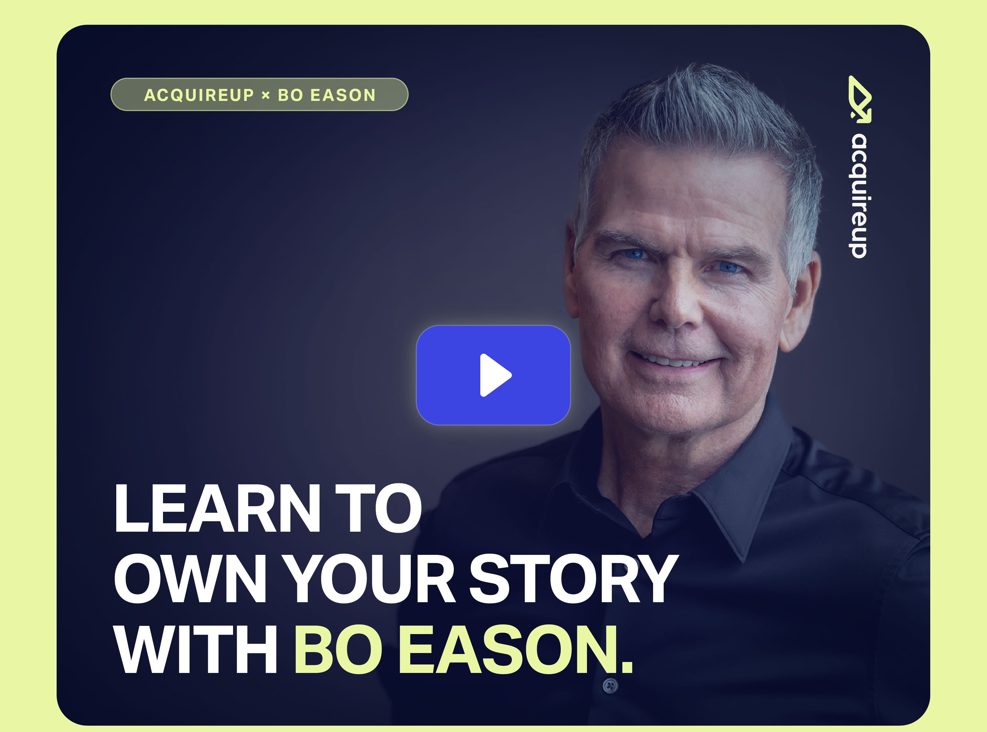 Webinar - Bo Eason - Owning Your Story