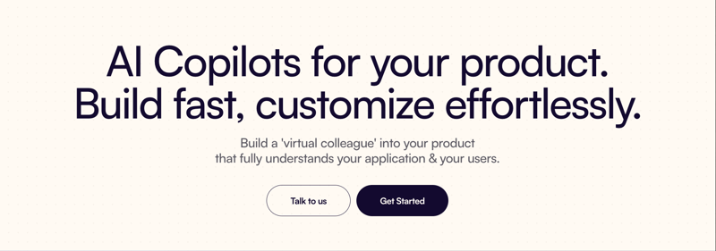 copilotkit homepage