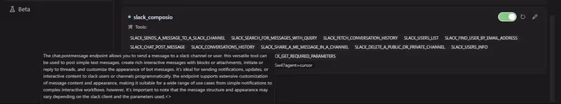 slack post message