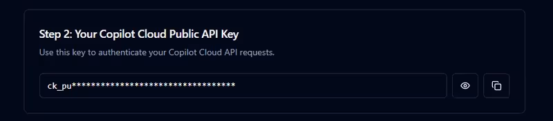 api key