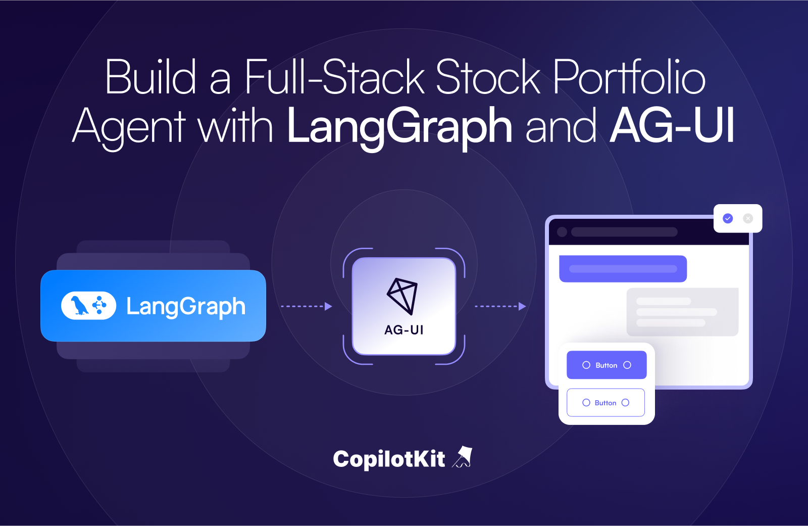 Build a Fullstack Stock Portfolio Agent with LangGraph and AG-UI
