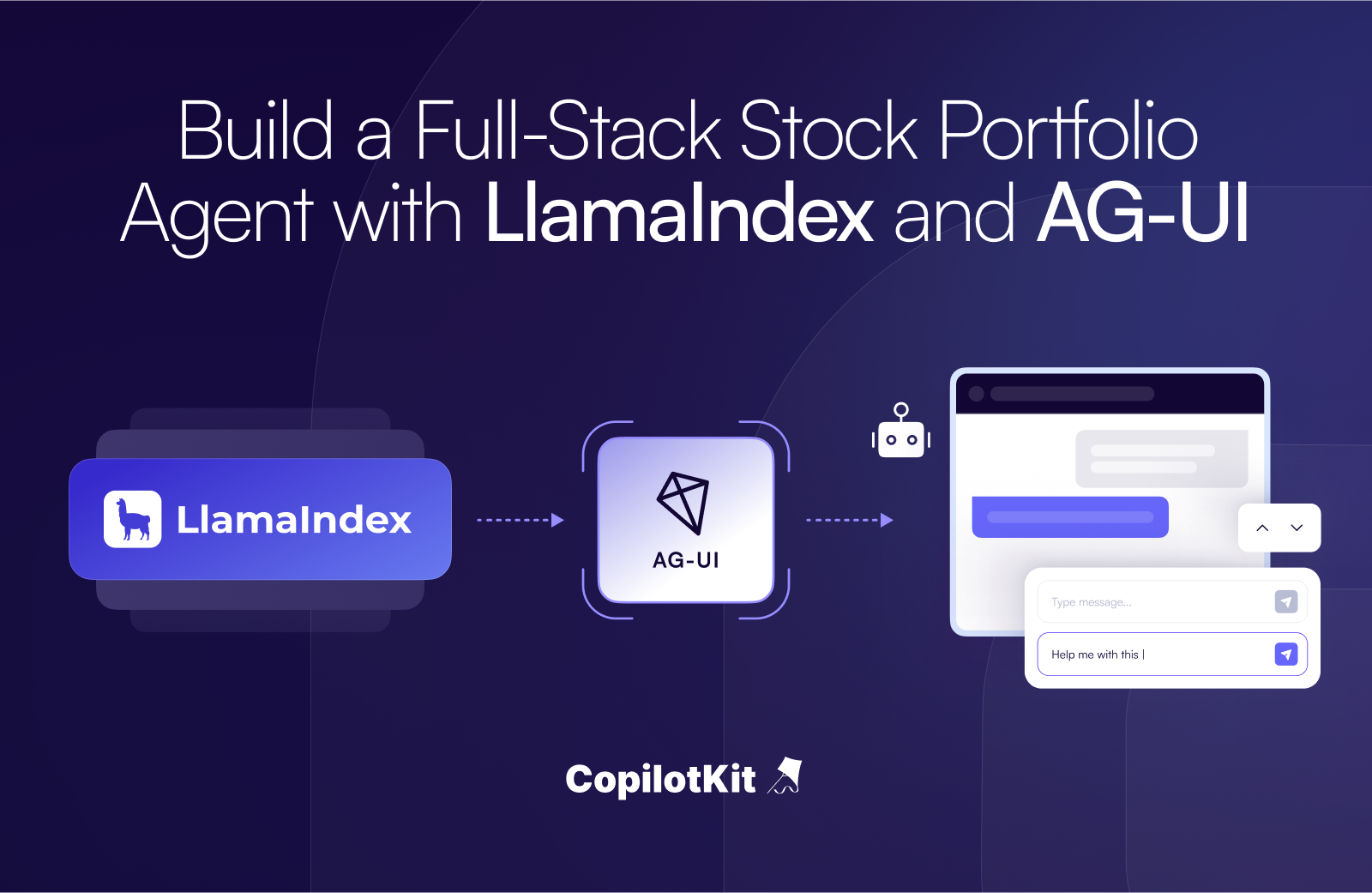 Build a Fullstack Stock Portfolio Agent with LlamaIndex and AG-UI