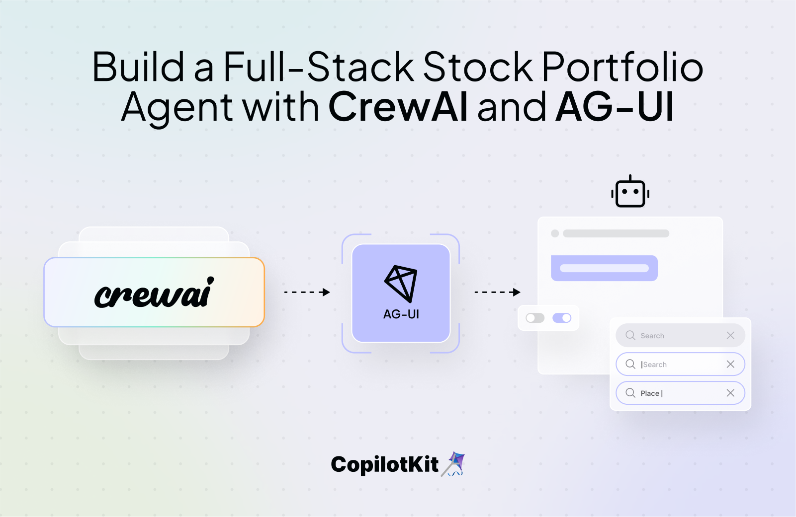 Build a Fullstack Stock Portfolio Agent with CrewAI and AG-UI