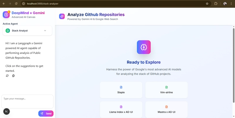 stack analyzer ui