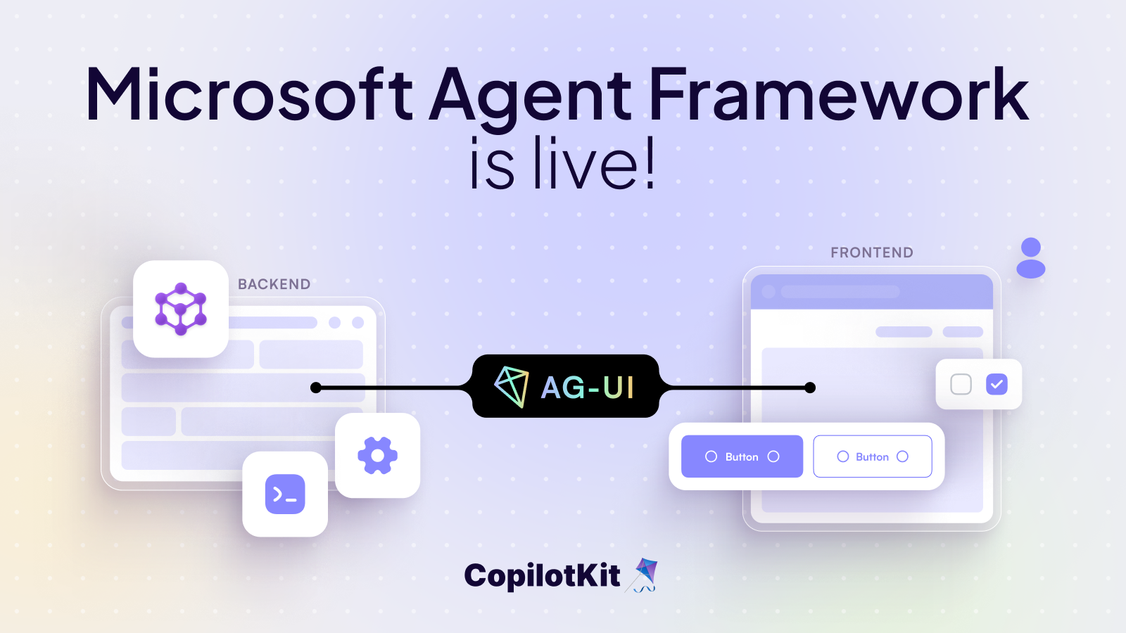 Microsoft Agent Framework is now AG-UI Compatible!