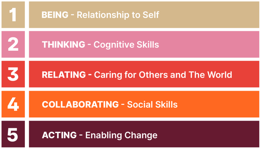 Die IDG Inner Development Goals: Being, Thinking, Relating, Collaborating, Acting